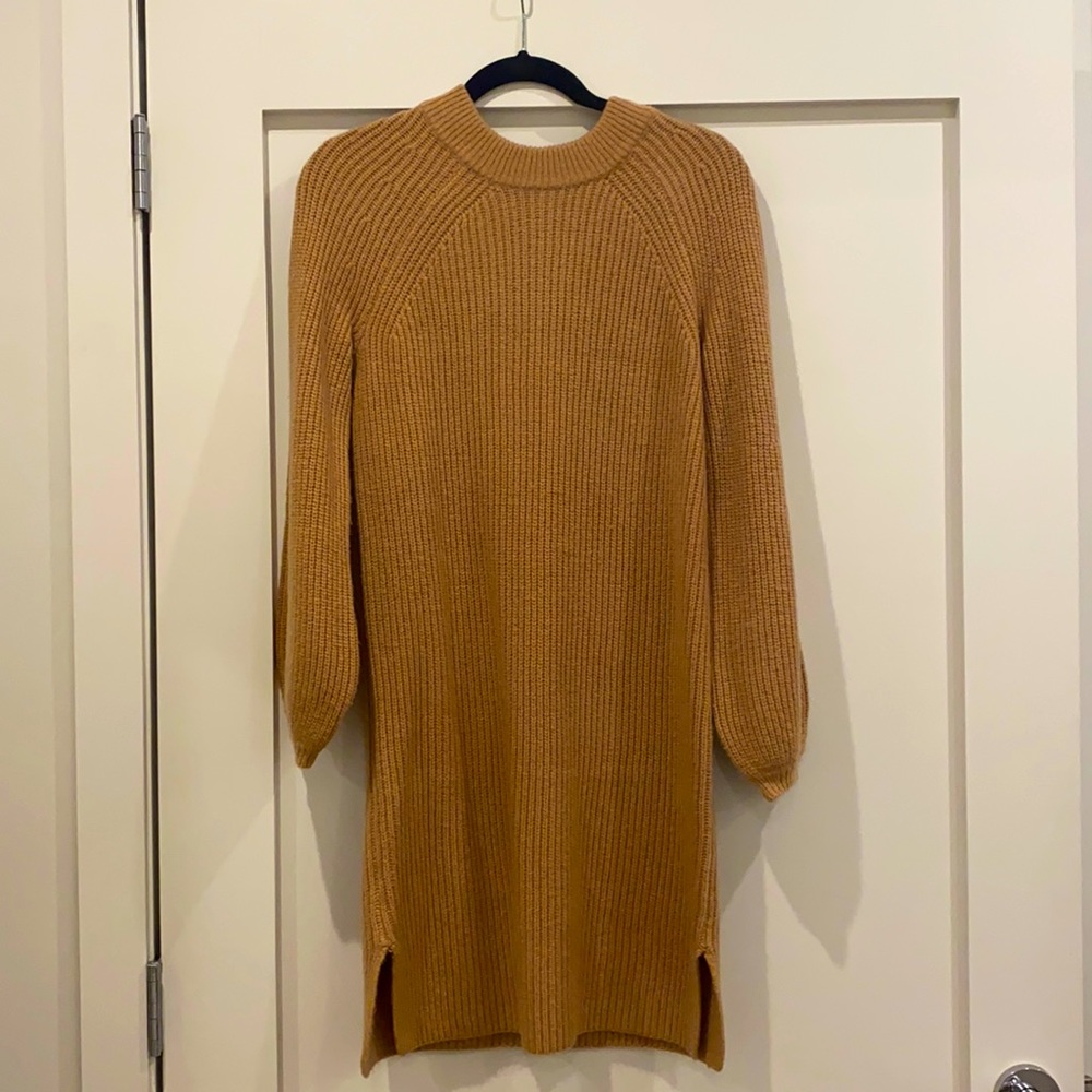 Comfortable fashionable sweater dress